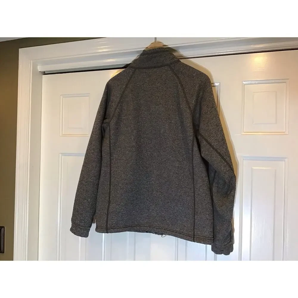 The North Face Canyonlands Full Zip Fleece Jacket Mens S Gray Gorpcore Active
